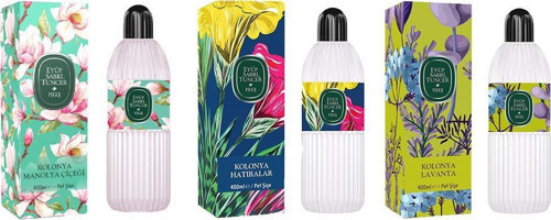 Kolonya Manolya Çiçeği, Hatıralar ve Lavanta Pet Şişe 400 ML