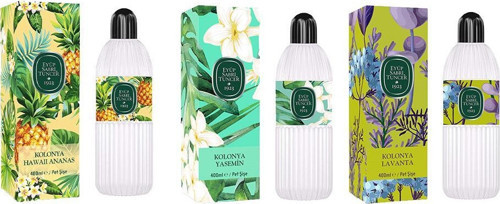 Kolonya Hawaii Ananas, Yasemin ve Lavanta Pet Şişe 400 ml