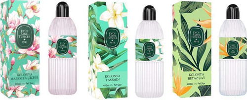 Kolonya Manolya Çiçeği, Yasemin ve Beyaz Çay Pet Şişe 400 ML