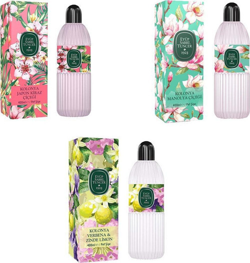 Kolonya Verbena & Zinde Limon, Japon Kiraz Çiçeği ve Manolya Çiçeği