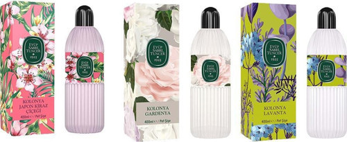 Kolonya Japon Kiraz Çiçeği, Gardenya ve Lavanta Pet Şişe 400 ML