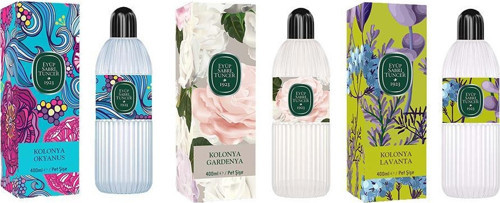 Kolonya Okyanus, Gardenya ve Lavanta Pet Şişe 400 ml