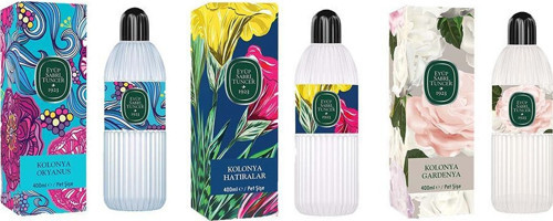 Kolonya Okyanus, Hatıralar ve Gardenya Pet Şişe 400 ml
