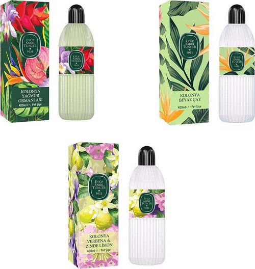 Kolonya Verbena & Zinde Limon, Yağmur Ormanları ve Beyaz Çay