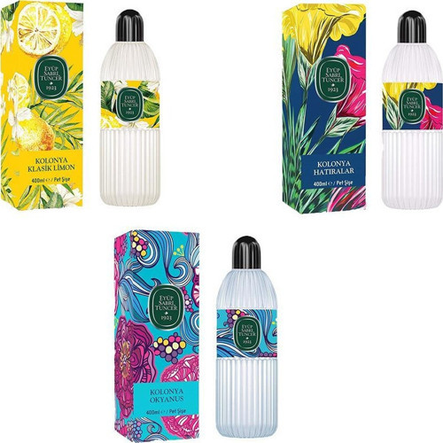 Kolonya Okyanus, Klasik Limon ve Hatıralar Pet Şişe 400 ml