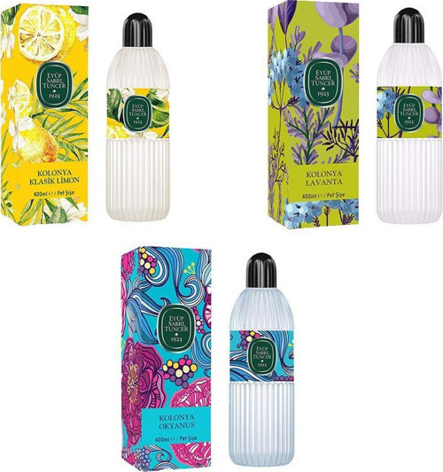 Kolonya Okyanus, Klasik Limon ve Lavanta Pet Şişe 400 ml