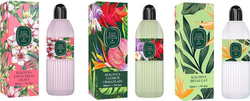 Kolonya Japon Kiraz Çiçeği, Yağmur Ormanları ve Beyaz Çay Pet Şişe 400 ML