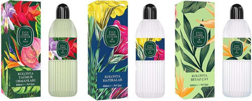 Kolonya Yağmur Ormanları, Hatıralar ve Beyaz Çay Pet Şişe 400 ml