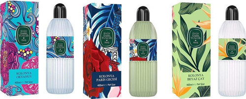 Kolonya Okyanus, Paris Gecesi ve Beyaz Çay Pet Şişe 400 ml