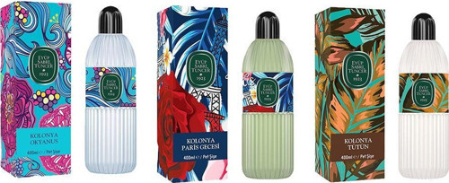 Kolonya Okyanus, Paris Gecesi ve Tütün Pet Şişe 400 ml