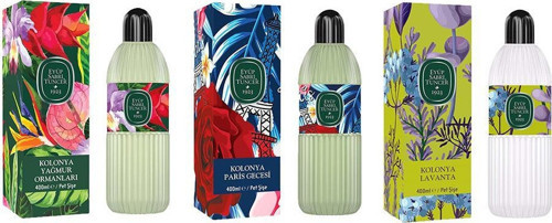 Kolonya Yağmur Ormanları, Paris Gecesi ve Lavanta Pet Şişe 400 ml