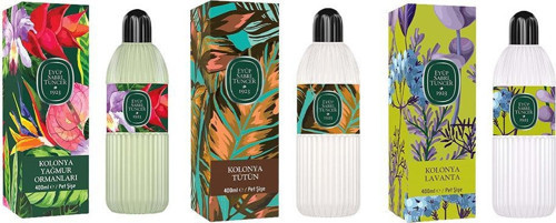 Kolonya Yağmur Ormanları, Tütün ve Lavanta Pet Şişe 400 ml