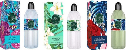 Kolonya Okyanus, Yasemin ve Paris Gecesi Pet Şişe 400 ml