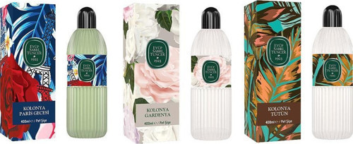 Kolonya Paris Gecesi, Gardenya ve Tütün Pet Şişe 400 ML