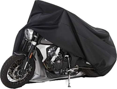 Kawasaki Er-6 F Uyumlu Siyah Motorsiklet Branda, Motor Örtüsü