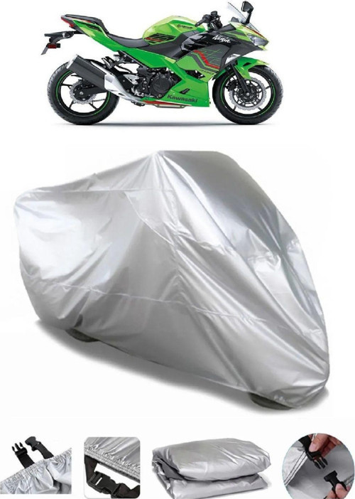 Kawasaki Ninja 400 Gri Su Geçirmez Motosiklet Brandası Premium