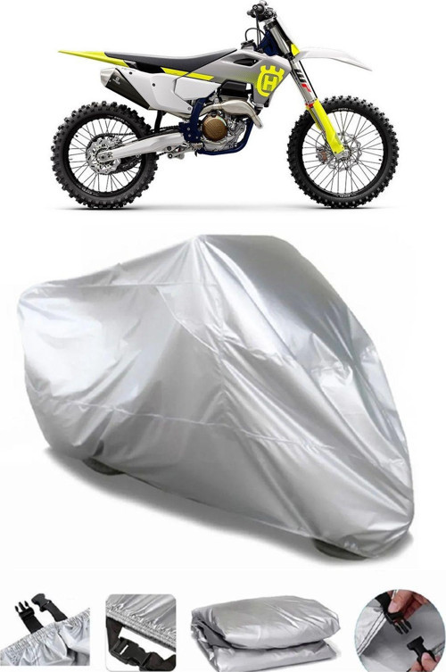 Husqvarna Fc 250 Gri Su Geçirmez Motosiklet Brandası Premium