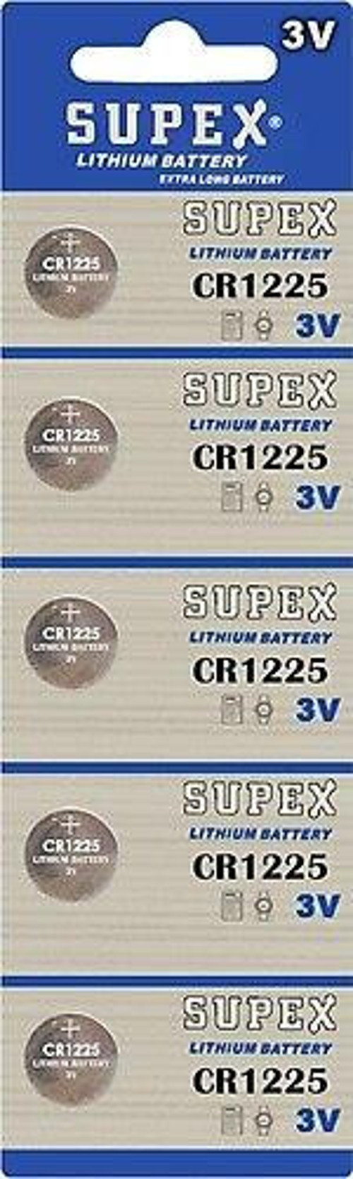 CR1225-C5 3V Lityum Düğme Pil 5'li Paket