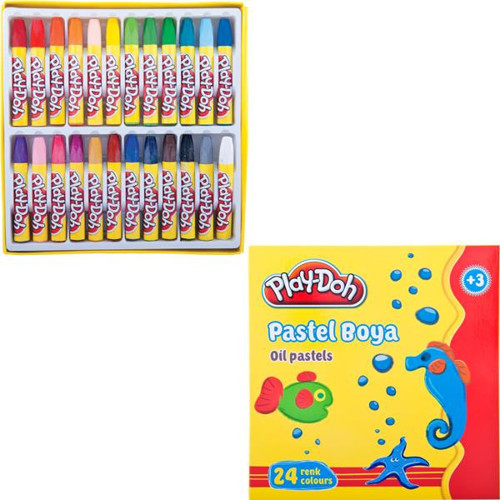 Pastel Boya 24 Renk Play-Pa004