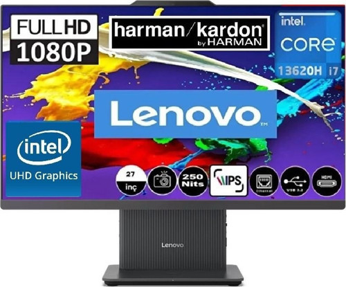 Ideacentre 27IRH9 Intel Core I7-13620H 64GB 1tb SSD UHD Graphics 27 Fhd IPS W11P F0HM00EXTR AIO Bilgisayar SnerTech