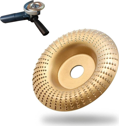 Ahşap Törpü Eğe Disk 100Mm Kuksa Tabak Oval Oyma Açılı Taşlama Diski Aşındırıcı Oyma Şekillendirme