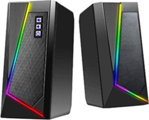 RMS-X8 MAJESTY Bluetooth & FM'Li RGB Işıklı Multimedia Gaming Oyuncu 2.0 Speaker