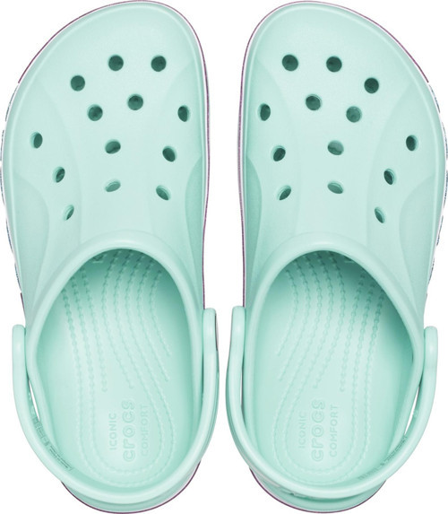 209730-4SS Crocs Bayaband Rainbow Glitter Clg K Çocuk Terlik Açık Mavi
