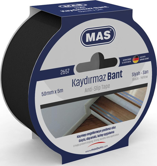 Kaydırmaz Bant 50 MM x 5M Siyah