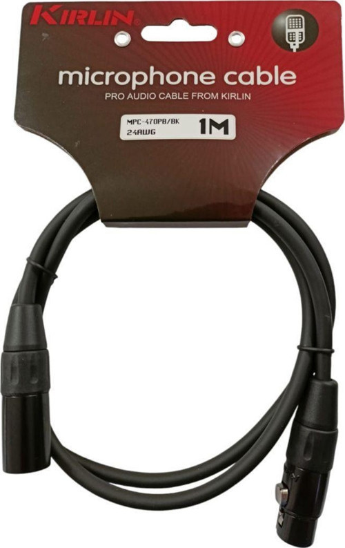 MPC-470 1m. Mikrofon Kablosu 1 Metre XLR DİŞİ -XLR ERKEK