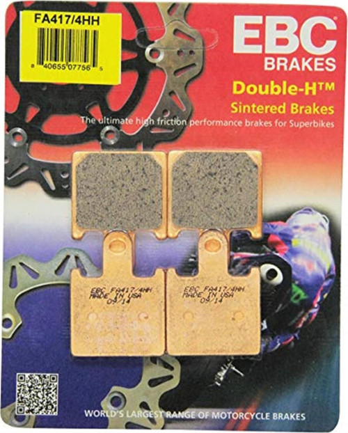 Fren Balatası Sinter Fa417/4hh Kawasakı Zx-6r Zx-10r Zx-12r Z 750 Suzukı Gsx-r 1000 Intruder 160