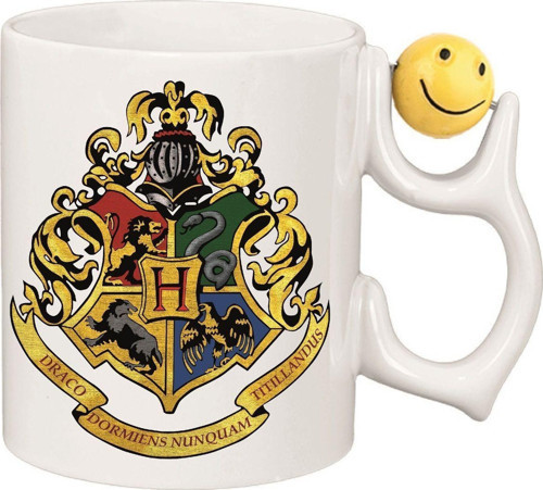 Kişiye Özel Harry Potter Hogwarts Emoji Kalp Kulplu Süblimasyon Baskılı Porselen Kupa Bardak Emoji Kulp