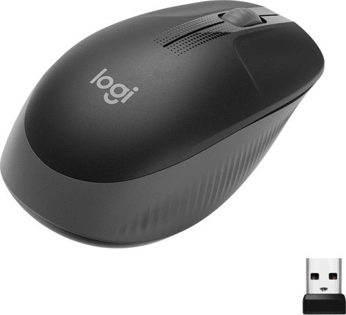 910-005922 M191 Mid Greyı Büyük Boy Kablosuz Mouse Optik 1000 Dpı Buton