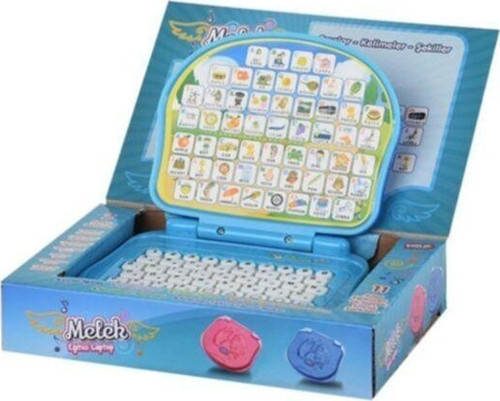 Yıldırım Oyuncak Türkçe Ingilizce Melek Eğitici Laptop-Mavi