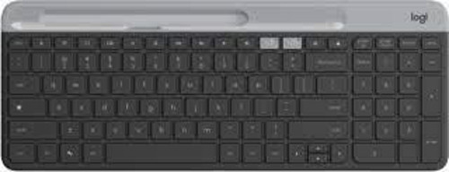 K580 Ultra İnce Çoklu Cihaz Özellikli Bluetooth Türkçe Q Klavye - Siyah