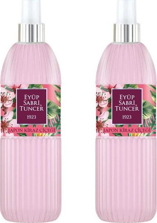 Japon Kiraz Çiçeği Kolonyası 150 ML Silindir Pet Şişe Sprey x 2 Adet
