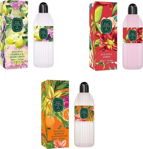 Kolonya Bodrum Mandalinası, Verbena & Zinde Limon ve Amber