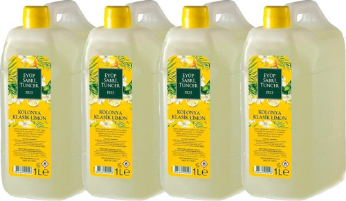 Klasik Limon Kolonyası Yedek Şişe 1 Lt x 4