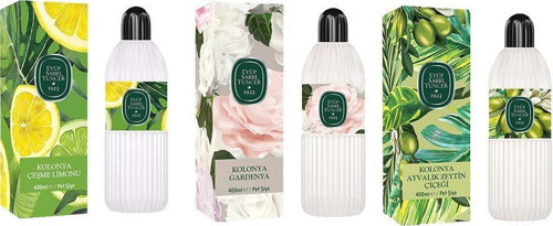 Kolonya Çeşme Limonu, Gardenya ve Ayvalık Zeytin Çiçeği Pet Şişe 400 ml