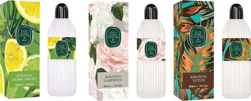 Kolonya Çeşme Limonu, Gardenya ve Tütün Pet Şişe 400 ml