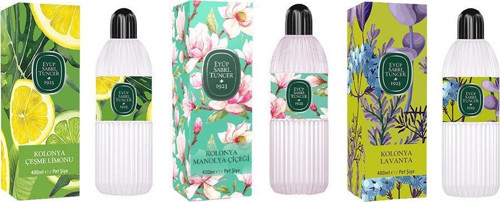 Kolonya Çeşme Limonu, Manolya Çiçeği ve Lavanta Pet Şişe 400 ml