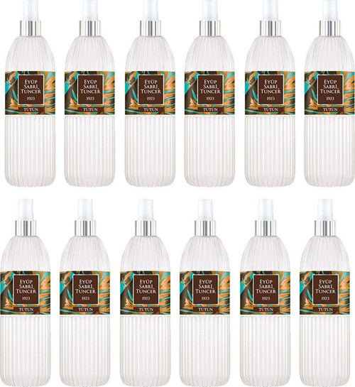 Tütün Kolonyası Silindir Pet Şişe Sprey 150 ml x 12 Adet