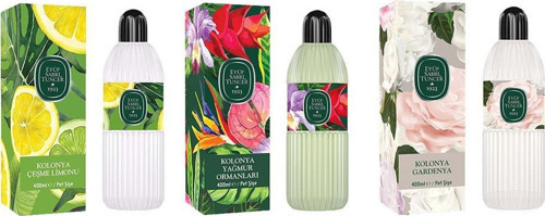 Kolonya Çeşme Limonu, Yağmur Ormanları ve Gardenya Pet Şişe 400 ml