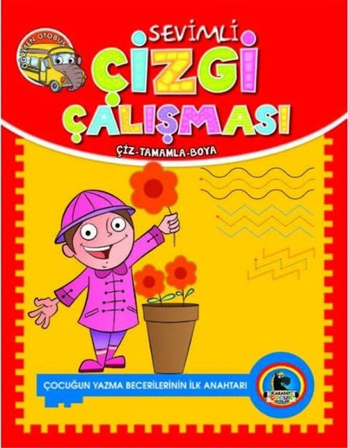 Kitap Sevimli Çizgi Çalışması Karatay Yayınevi