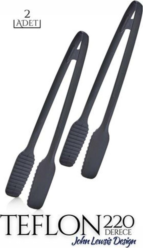 Teflon Kızartma Izgara Maşası 2 Li Set J.Lewis Design 719005
