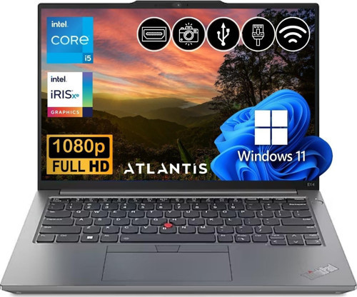 ThinkPad E14 i5-1335U 16GB 512GB M.2 SSD 21JK0003TX ATL16 14" W11Pro Dizüstü Bilgisayar