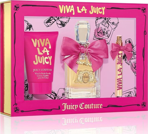 Viva La Juicy EDP Kadın Parfüm 100ML + 10ML ve Vücut Kremi 125ML 3lü Set