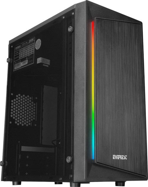 BLAZON RGB Led Şeritli Peak 250W Akrilik Panel Gaming Oyuncu Kasası