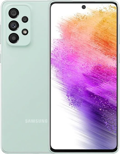 Galaxy A73 128 GB Yeşil Cep Telefonu (Samsung Türkiye Garantili)