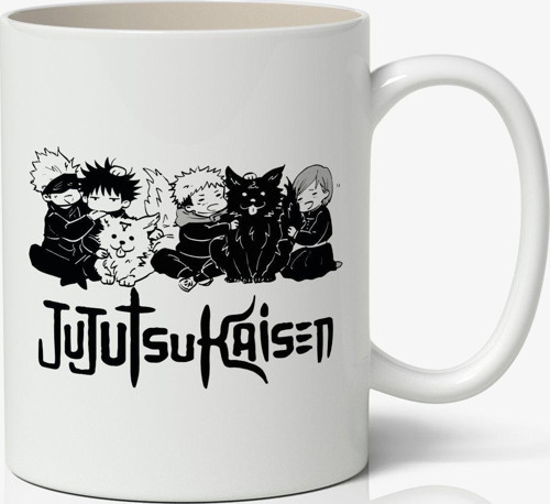 Kişiye Özel Jujutsu Kaisen Anime Temalı Baskılı Kupa Bardak - Sevgiliye Arkadaşa Hediye