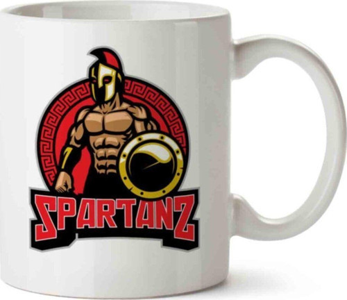 Spartans Gym Fitness Temalı Beyaz Kupa Bardak Sevgiliye Arkadaşa Hediye